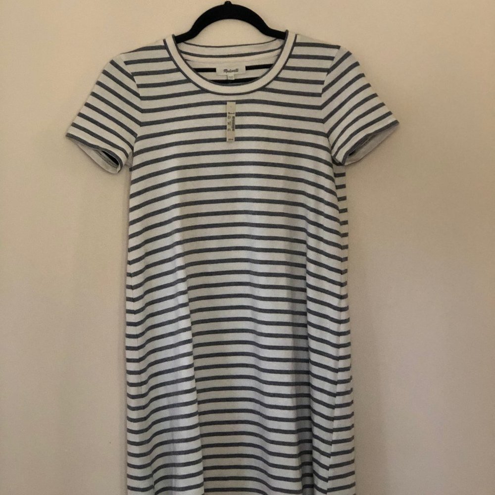 Madewell Stripped T-shirt Dress